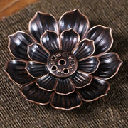 Lotus Flower Incense Holder for Temple Yoga Studio Home Decor