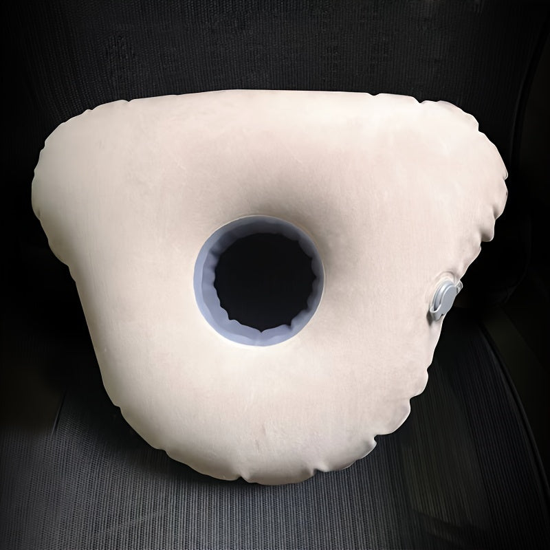 Inflatable Pillow for All Sleeping Positions Lumbar and Knee Support