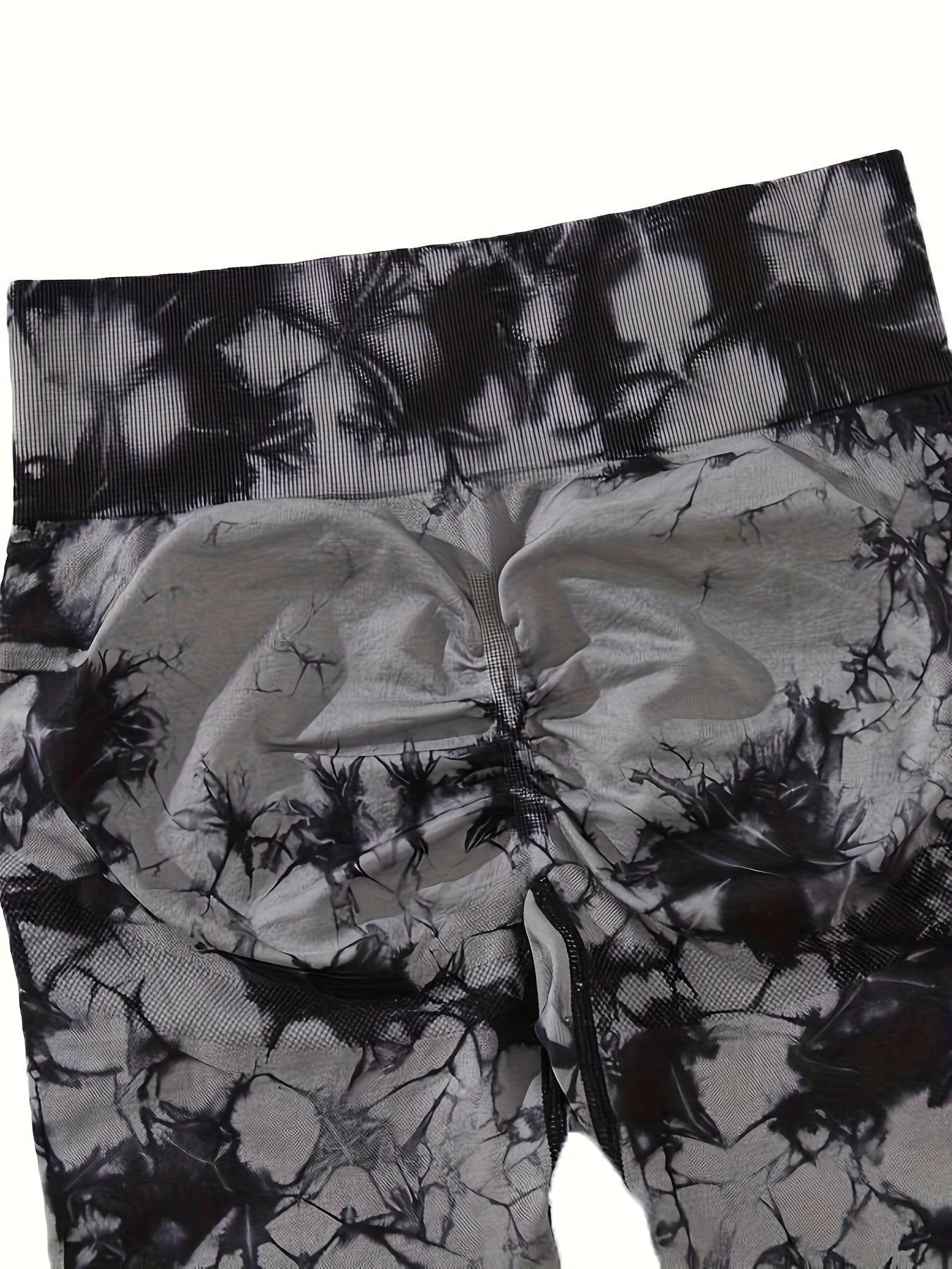 Women’s Tie-Dye Yoga Set 3 Pieces High-Stretch Nylon Activewear with Sports Bra Crop Top and Leggings