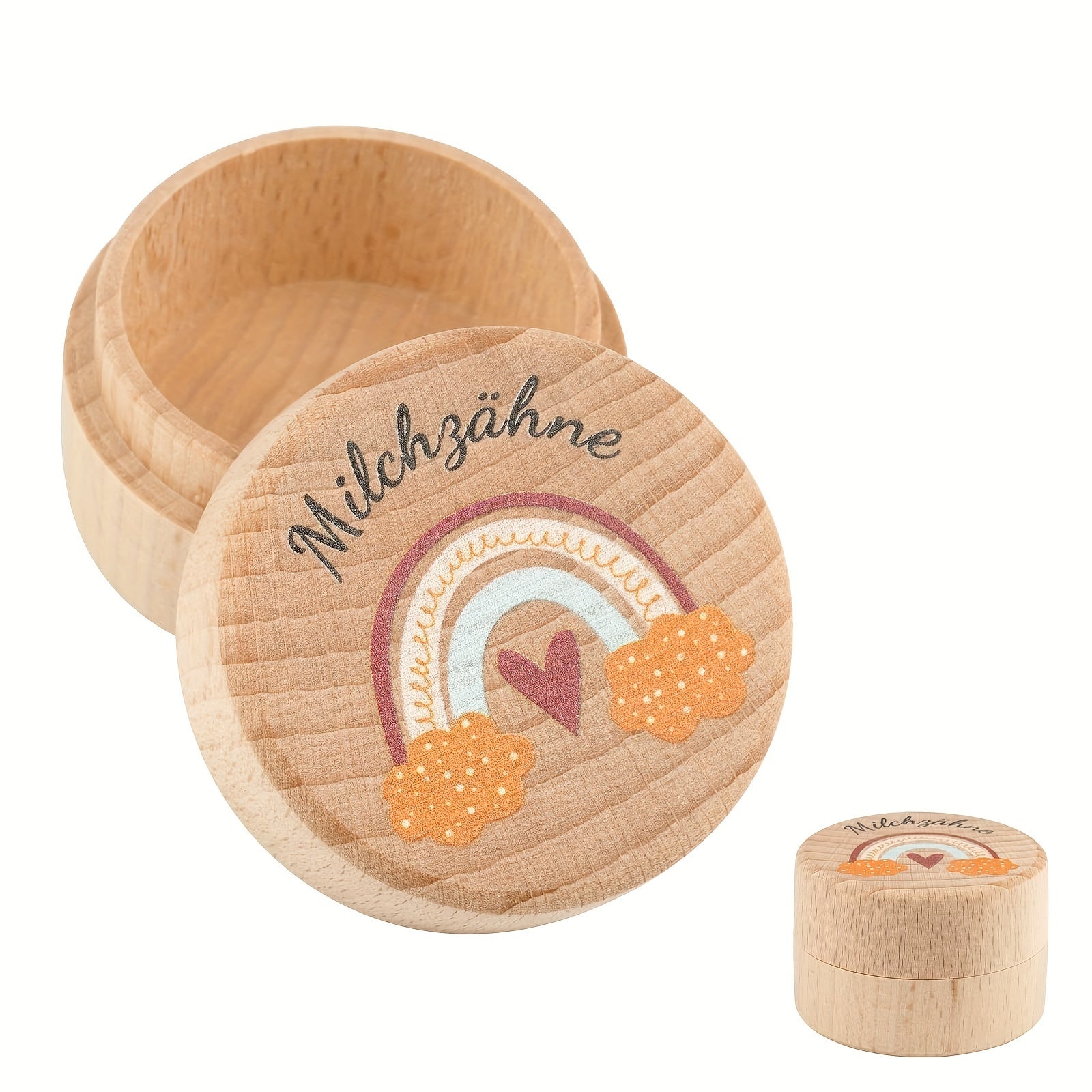 1 шт. Коробка для молочных зубов для мальчиков и девочек, идеальный подарок для крещения и дней рождения для новых родителей, GENGUTOR