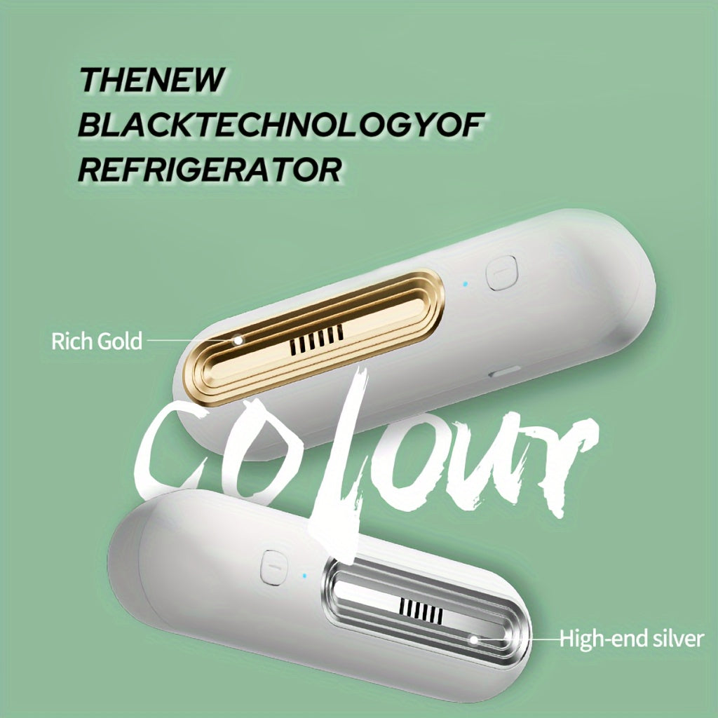 Portable Deodorizer Air Purifier for Refrigerator Closet Pet Areas USB Rechargeable 1200mAh