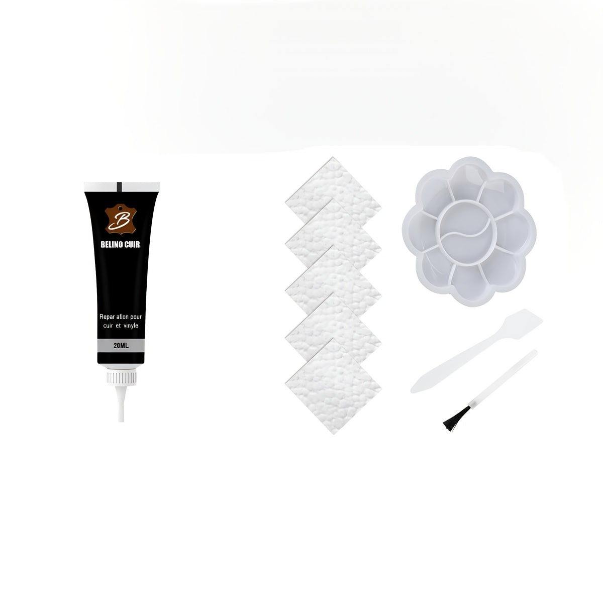 Leather Vinyl Repair Paste for Scratches and Cracks Furniture Color Touch Up