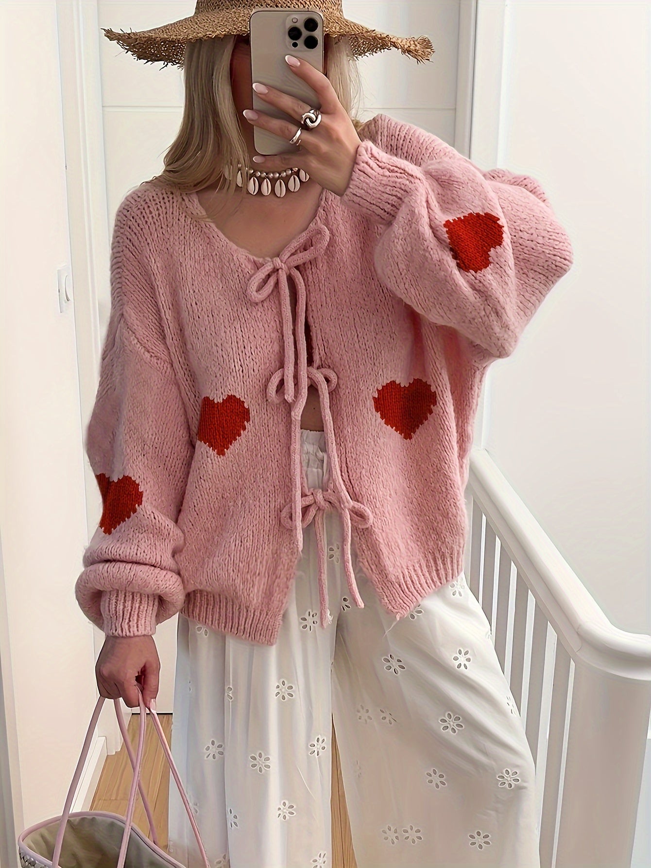 Plus Size Open Front Cardigan Warm Cozy Fall Winter Layering