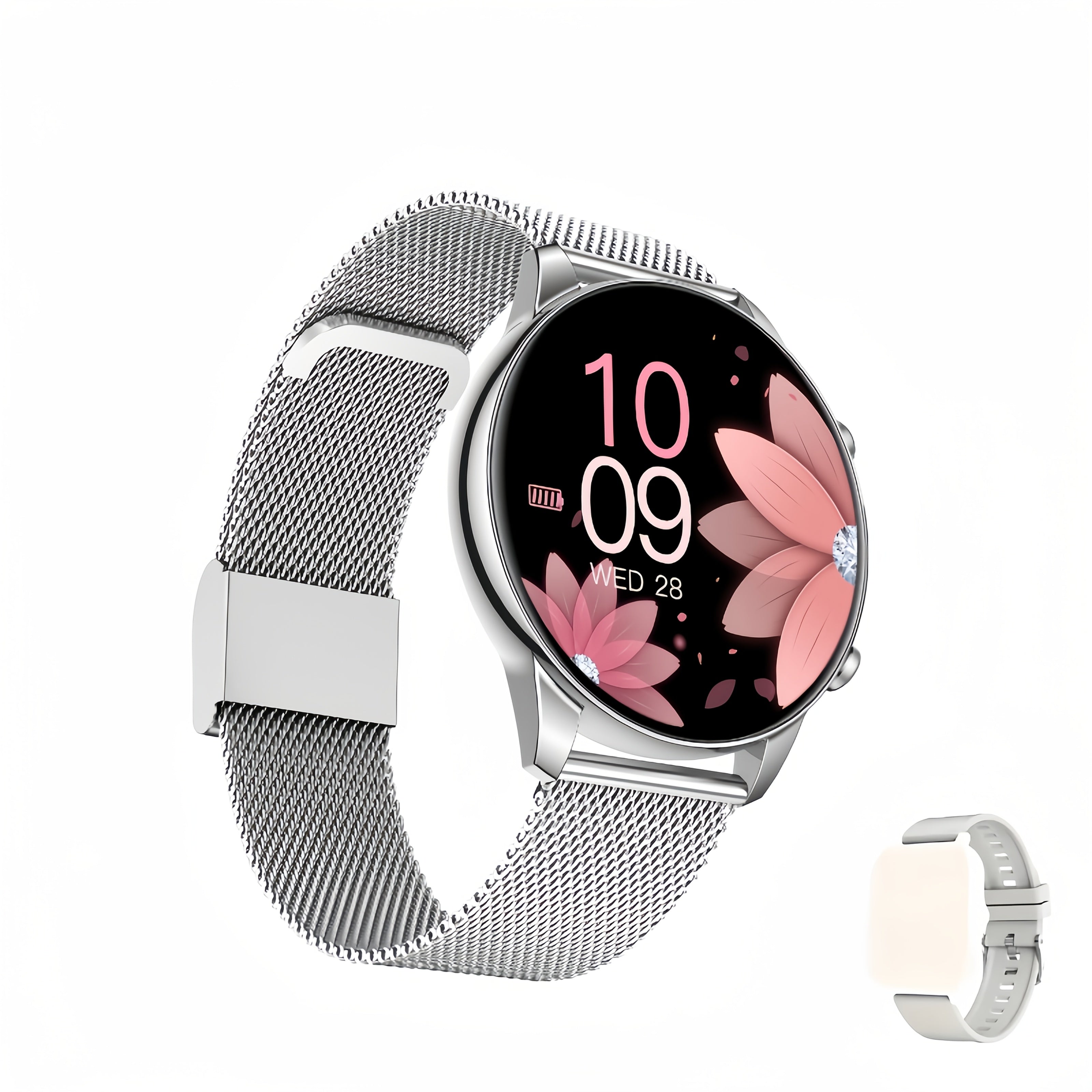 Новые смарт-часы с беспроводной связью, спортивной фитнес-функцией, голосом ИИ, более 100 спортивными режимами для мужчин и женщин.