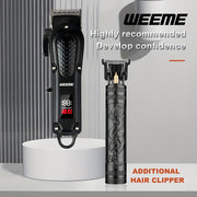 Electric Hair Clipper Set for Men and Family - Safe, Easy to Use