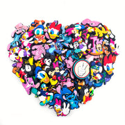 Kids Shoe Charms PVC Sandal Decoration 10 20 30 50 100pcs Random Collection