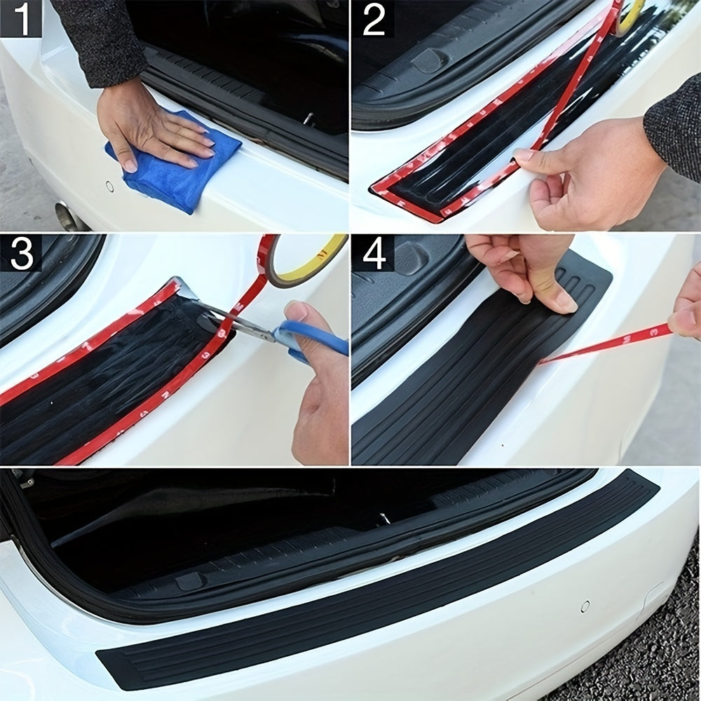 Universal Car Trunk Protection Bar Bumper Anti-collision Tail Door Decorative
