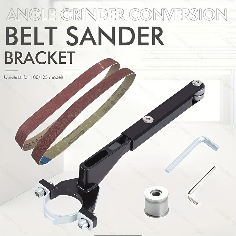 Amoladora angular de 100mm con soporte para pulido de madera y metal