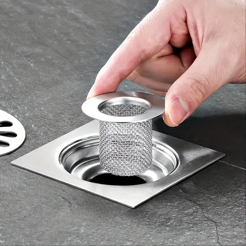 Stainless Steel oshxona yuvinish uchun idishlar uchun oziq-ovqat tutuvchi, drenaj filtri, oson tozalash uchun