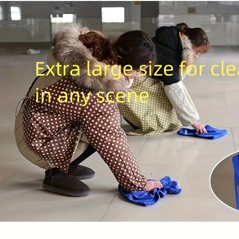 To'rt katta mikroto'qima tozalash sochiqlari, vintage uslubida, rangsizlanishga chidamli va oshxona, hammom, yashash xonasi va ochiq havoda bir nechta foydalanish uchun mos.