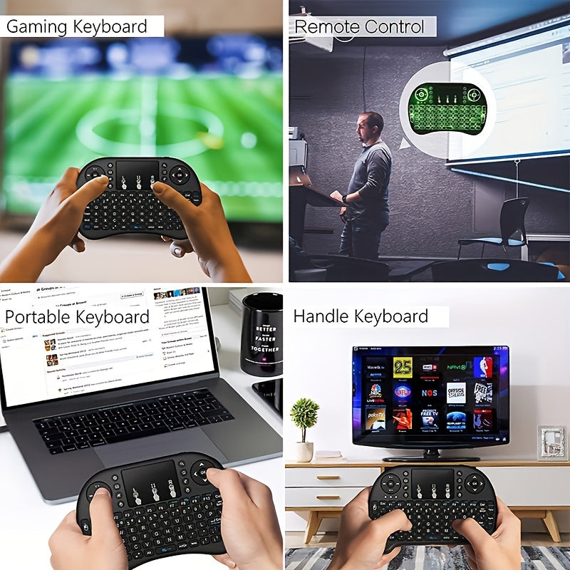 Wireless 2.4G Mini Keyboard with Touchpad for Android TV Smart TV Projector PS3