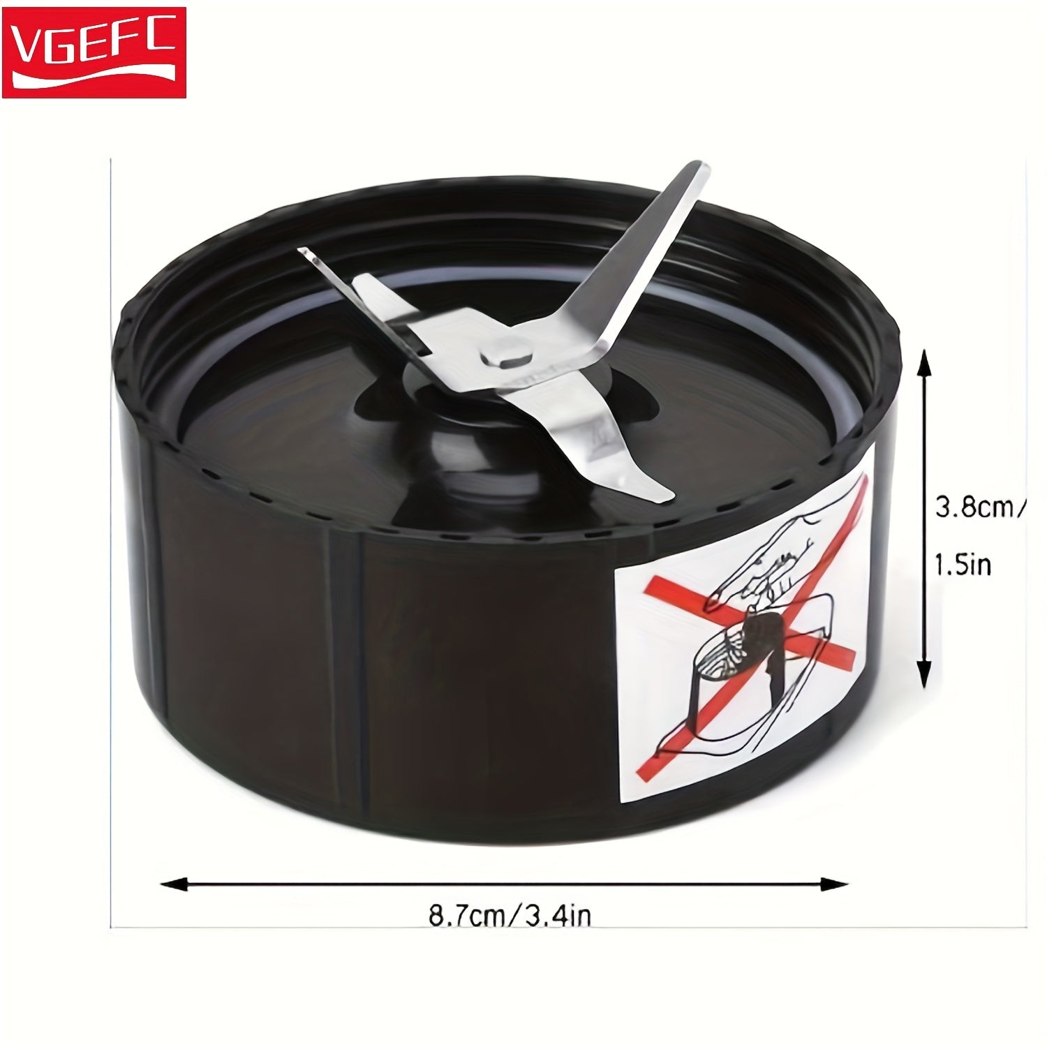 Cuchillas cruzadas para la pieza de repuesto del licuadora Magic Bullet de 250W