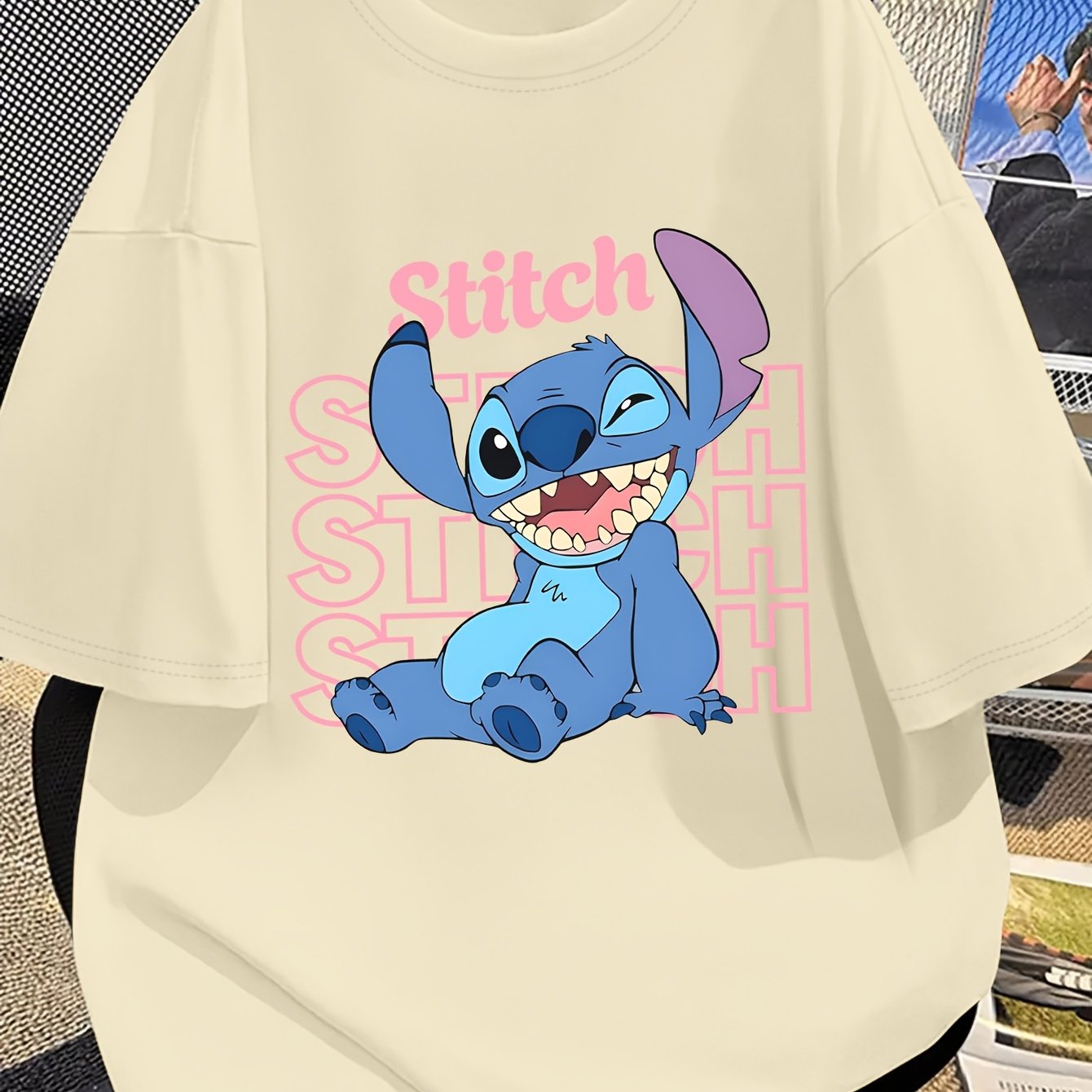 Women's Casual Cotton T-Shirt Short Sleeve Cute Pattern All-Season