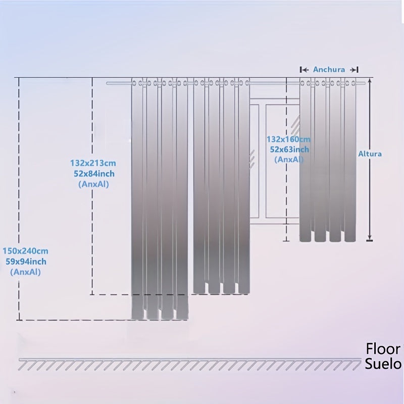 Эта занавеска с двойным слоем и люверсами украшена узором из звезд в виде радуги, идеально подходящим для добавления игривого акцента в вашу детскую, спальню или гостиную. Улучшите декор вашего дома с помощью этой очаровательной панельной занавески.