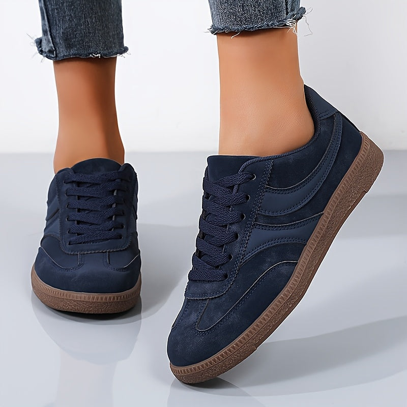 Zapatillas altas para mujer marrón sintético casual para caminar