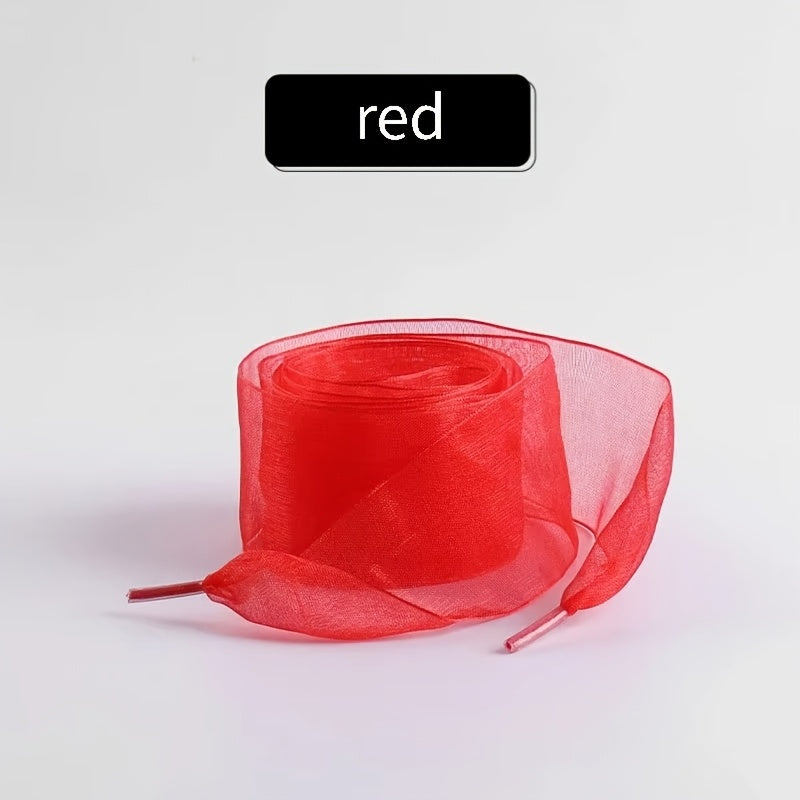 Unisex Cotton Lace Fashion Shoelaces for Sneakers and Shoes