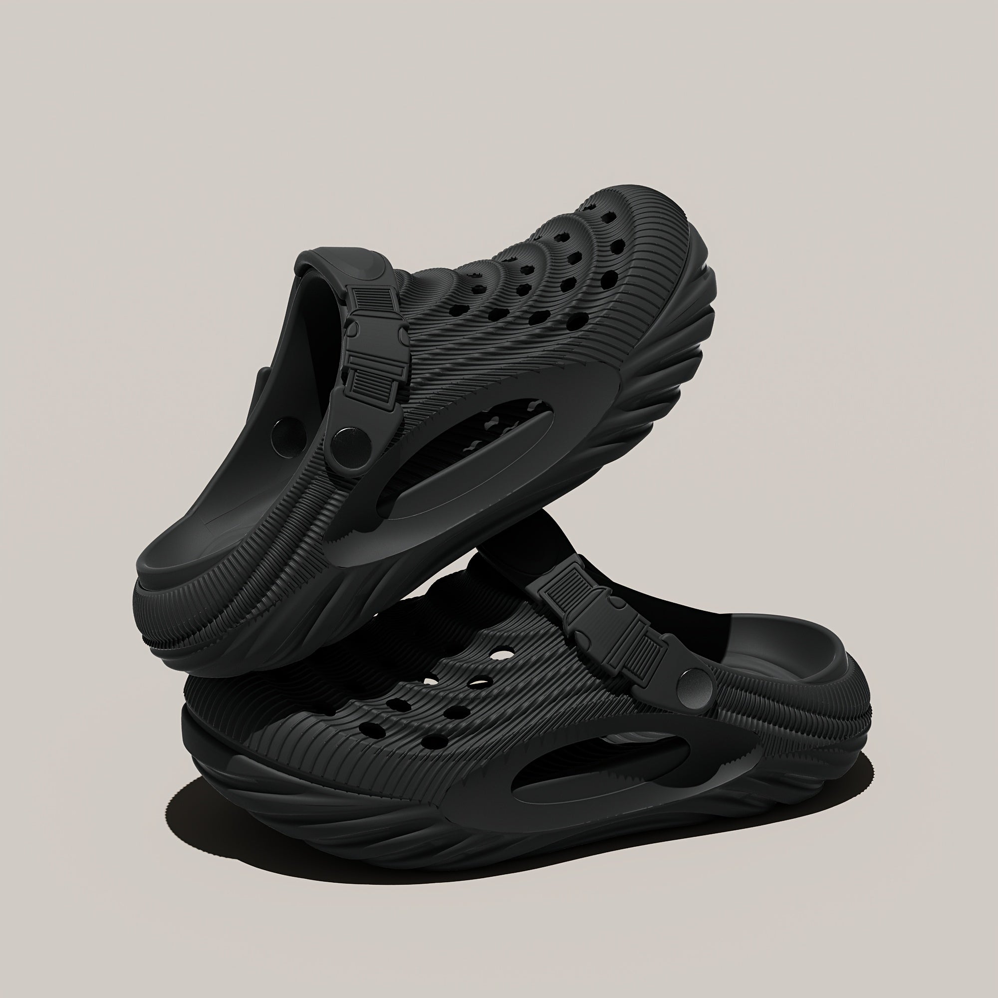 Unisex Summer Outdoor Sports Shoes EVA Solid Color Comfortable Garden Beach Street