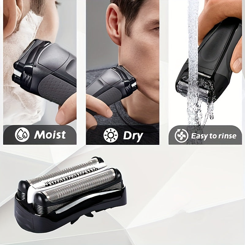 32B S3 Replacement Shaver Heads for Series 3 Razor Compatible with Multiple Models