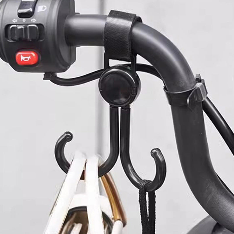 Universal Fit No-Drill Hook Set for Electric Scooters Bicycles and Mobility