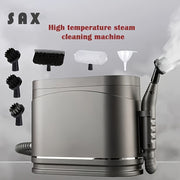 1.2L sig'imga ega qo'lga olinadigan bug' tozalagich, Evropa standartidagi ulagichi bilan, uy, avtomobil va ichki yuzalar uchun mukammal. Batareya kerak emas.