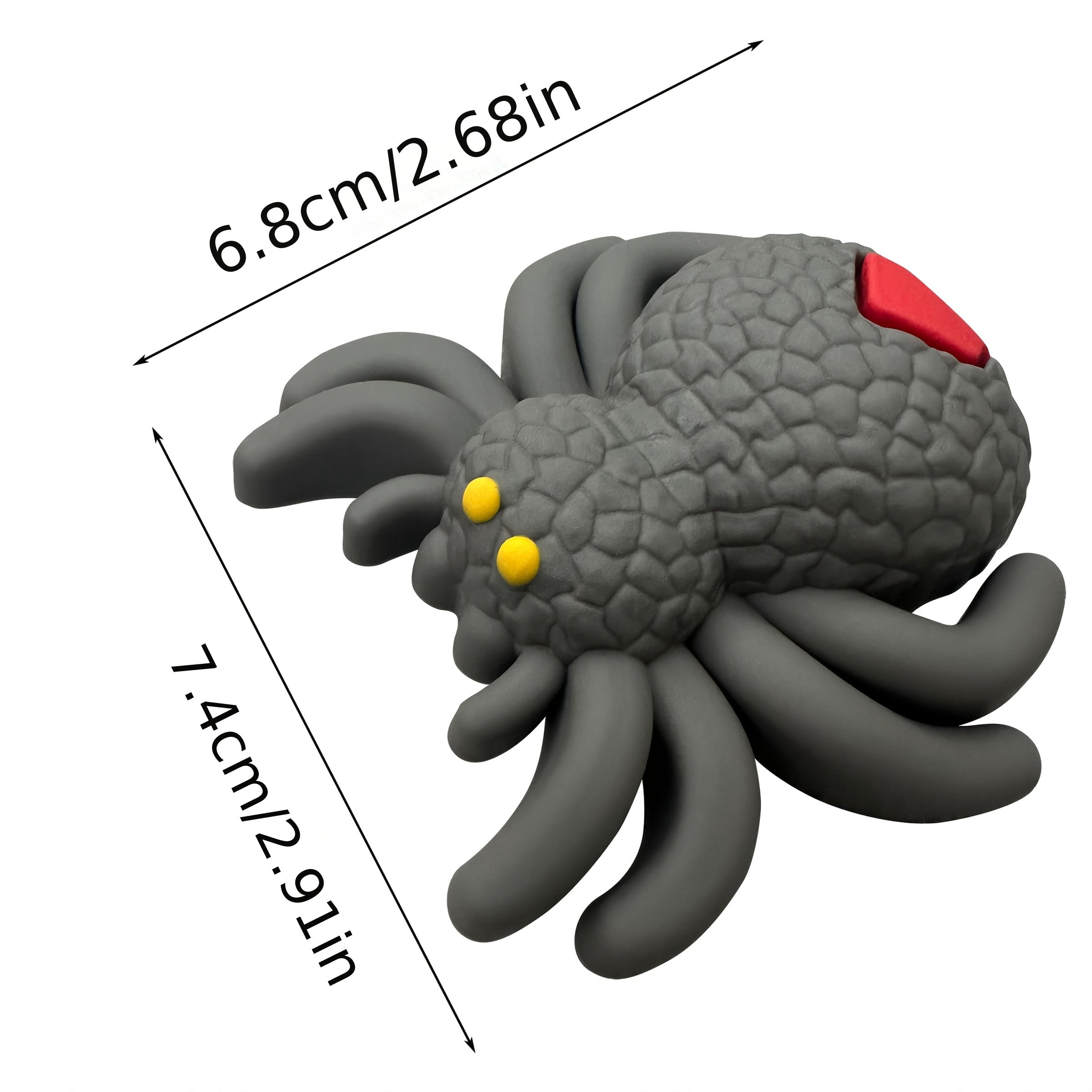 Women's Hole Shoes with 3D Floral Buckles and Spider Accessories