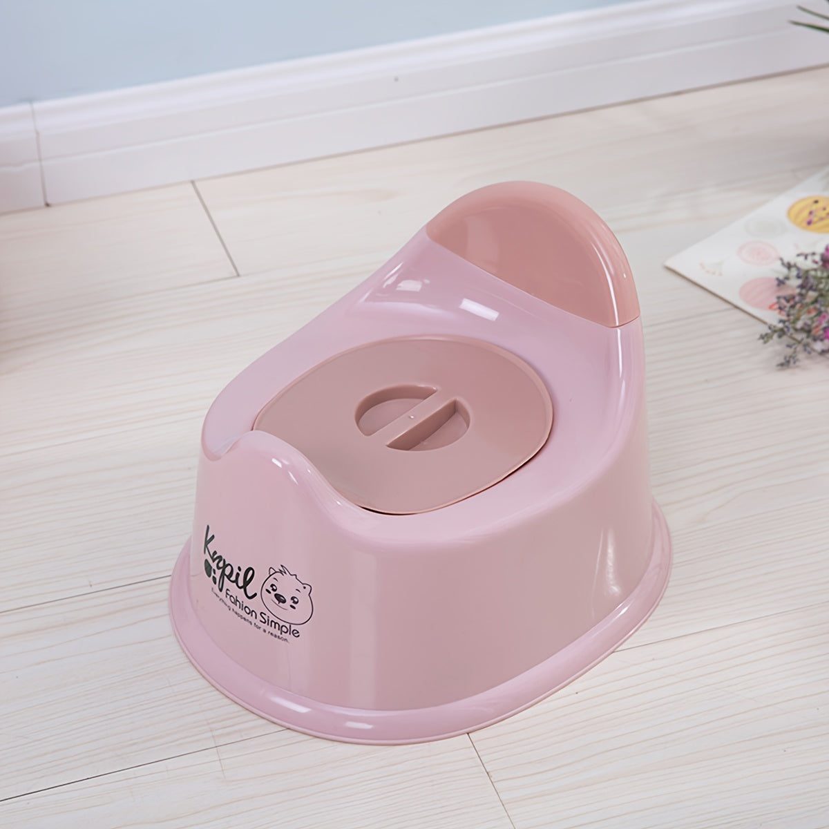 Kids' Potty Training Seat for Toddlers Under 3 Years Pink Purple Blue Durable Plastic