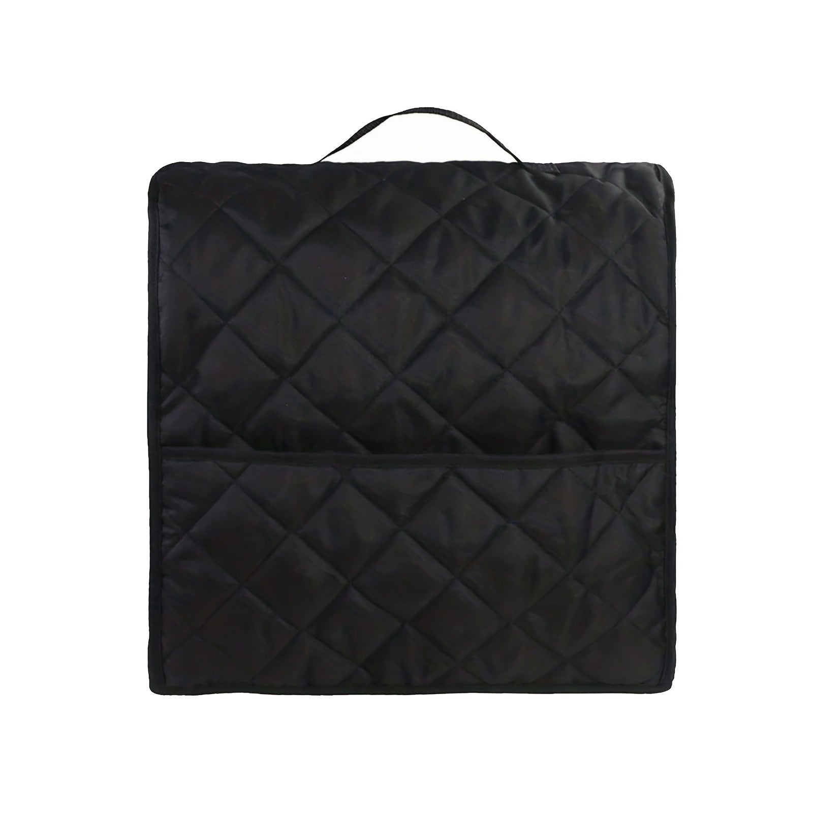 Qora stand mikser changyutgich qopqog'i, saqlash cho'ntaklari bilan, suv o'tkazmaydigan himoya