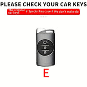Car Key Case Cover Zinc Alloy Durable Stylish Key Fob Protector