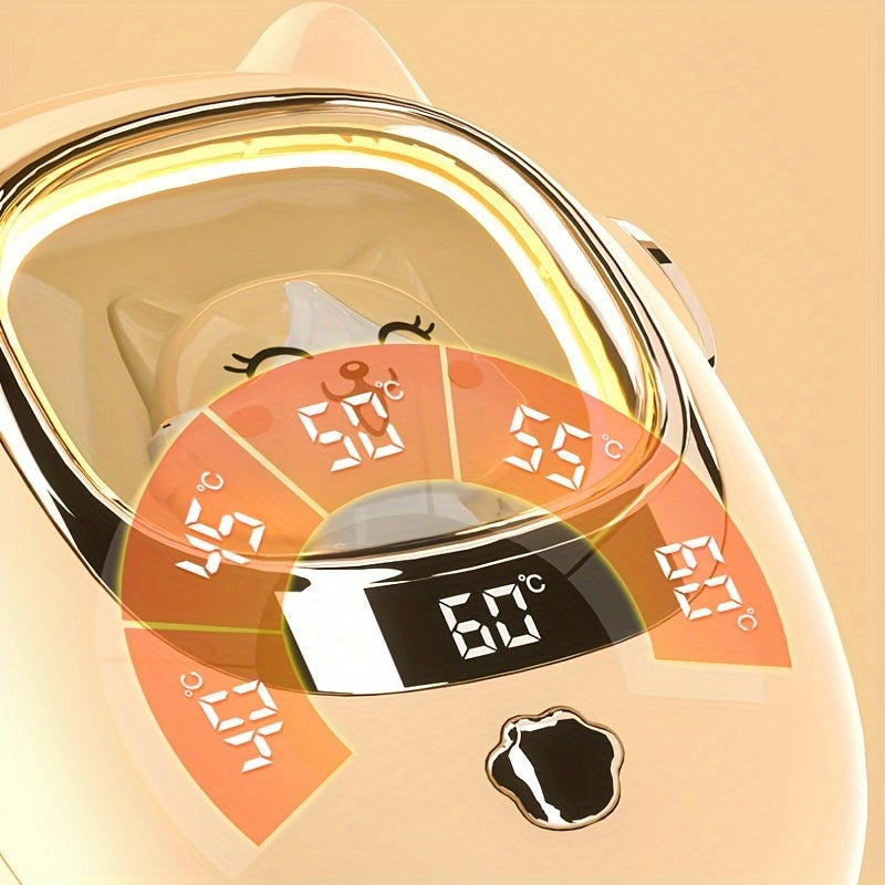 USB-Powered Hand Warmer with Digital Screen 3000mAh Battery for Outdoor Use