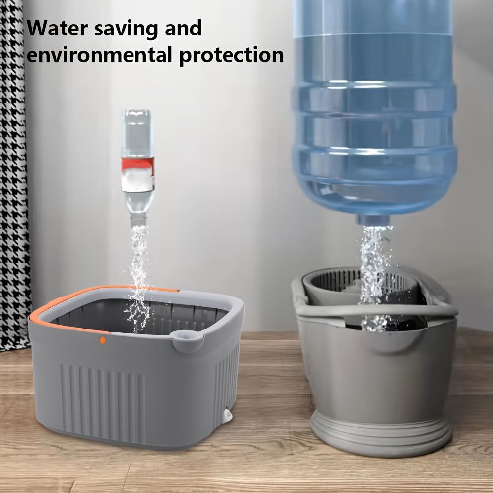 Hands-Free Wash Mop with Automatic Water Separation and 360° Rotating Head