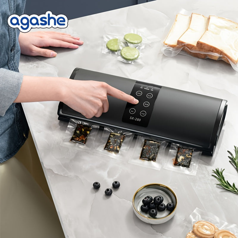 Vacuum Sealer Machine with 1 Roll of Bags 25x500cm Automatic Food Preservation