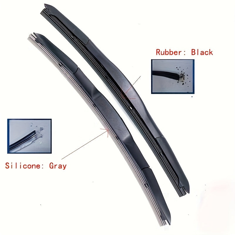 Front And Rear Windshield Wiper Blades Set for Kia Soul MK2 2014–2019, 60.96cm and 50.8cm