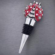 Блестящая винная пробка в виде божьей коровки с стразами - отлично подходит для баров и вечеринок, идеальный подарок для мамы или девушки, декоративный закрыватель.