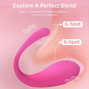Female Vibrator Masturbator with Vibrating and Silent Shock Features