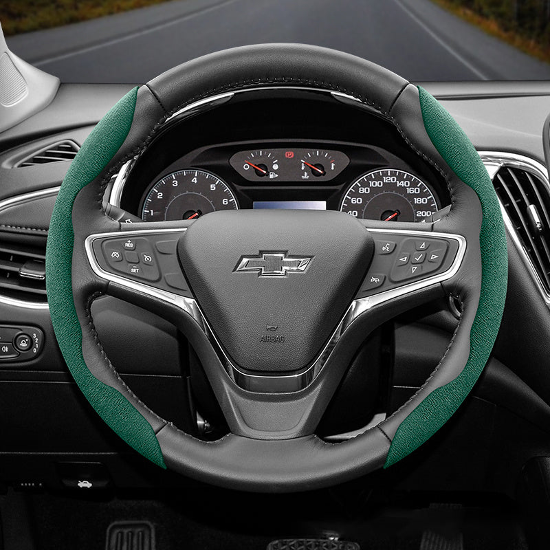 Juego de fundas antideslizantes de felpa universal para volante en varios colores