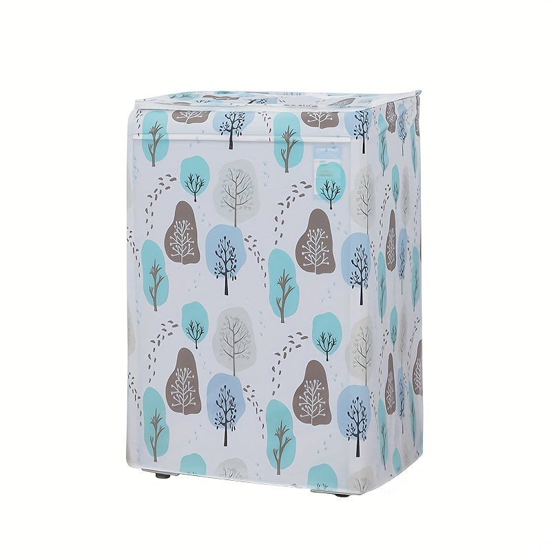 Universal PEVA Waterproof Washing Machine Dust Cover Thick Flip-Top Protective