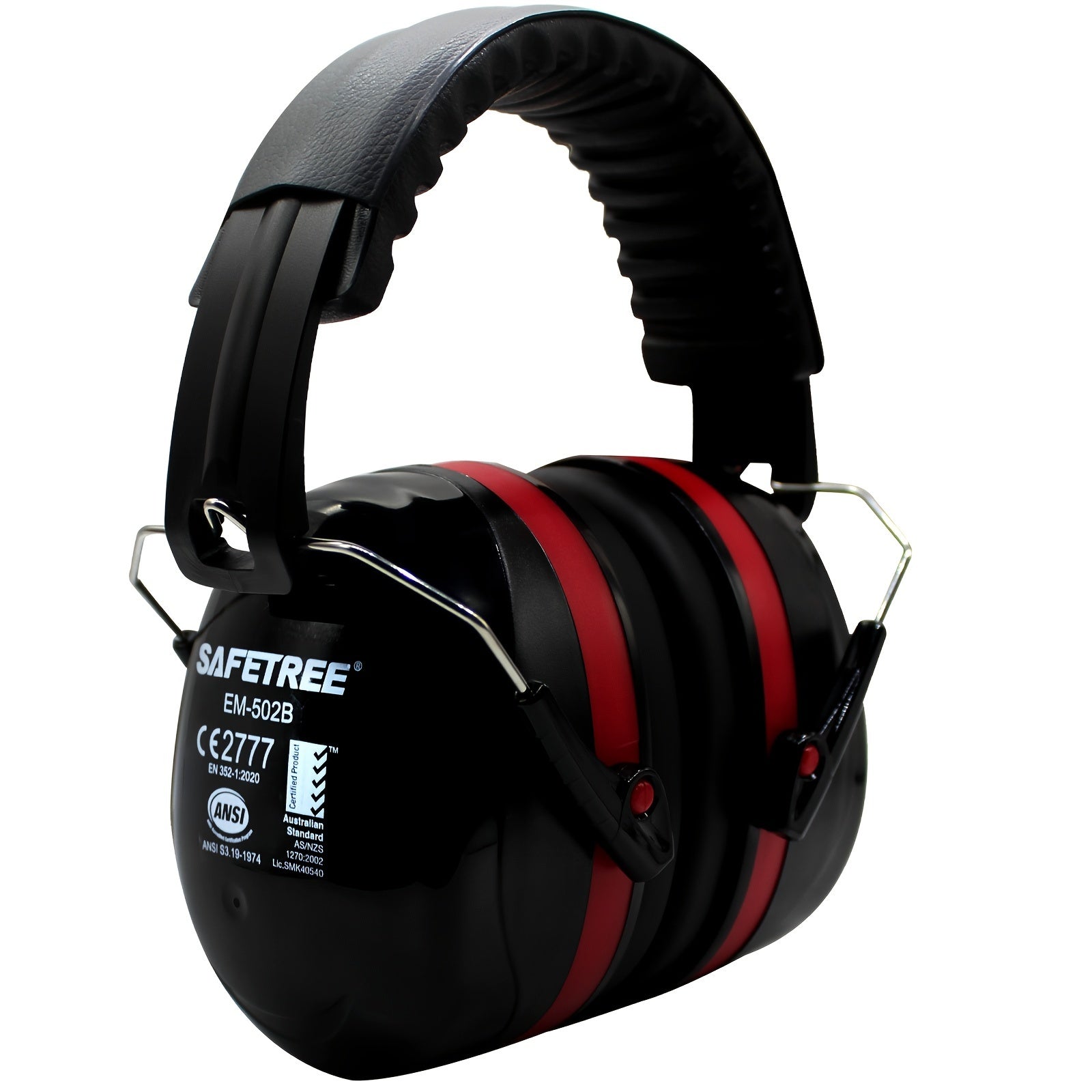 Heavy-Duty Noise Cancelling Ear Muffs with Thickened Headband SNR 33dB for Gardening Construction Work