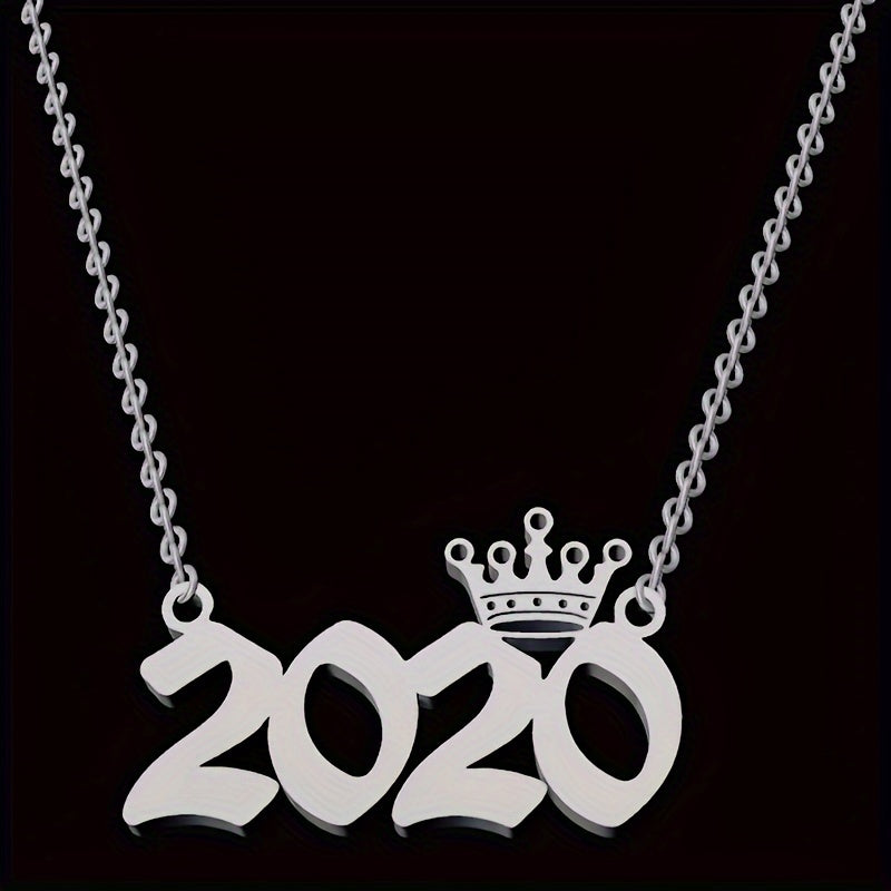 Silliq zanglamas po'latdan yasalgan "50.98m" zanjir, toj detali bilan. U uchun mukammal tug'ilgan kun sovg'asi. Har kuni kiyish va barcha fasllar uchun mos.