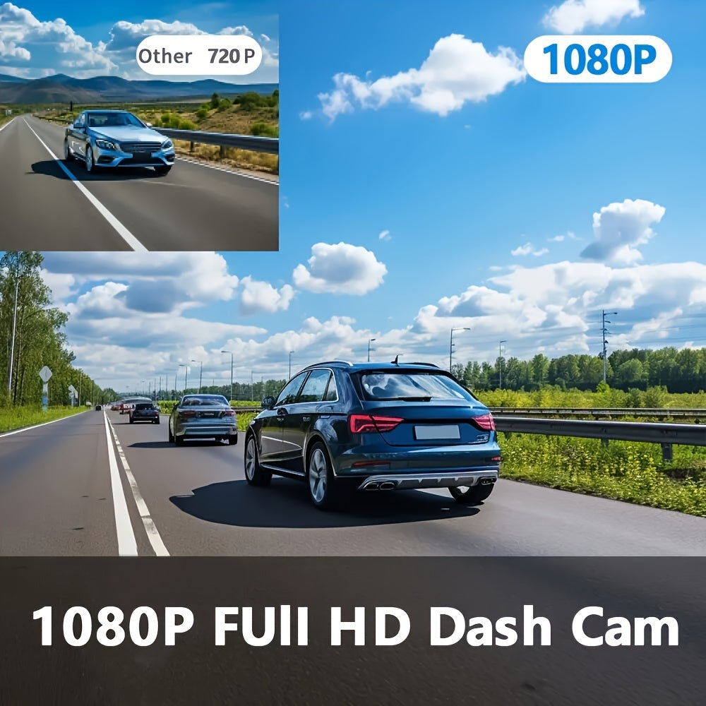 Car Dash Cam Front and Inside 1080P 720P Night Vision Wide Angle