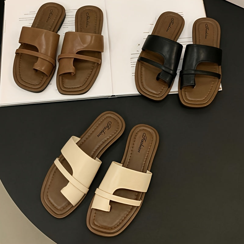 Women’s Summer Flip-Flops Lightweight Breathable Flat Sandals