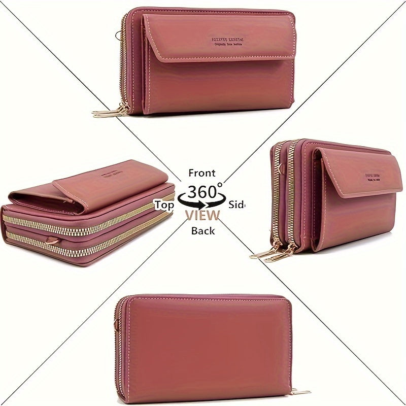 Women's Crossbody Bag with Large Capacity for Travel and Mommy Use