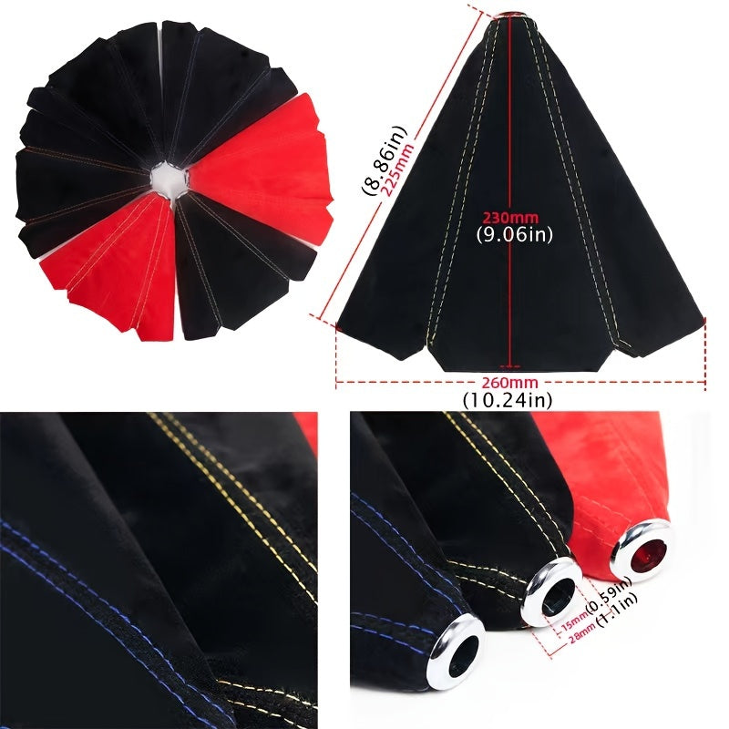 Universal Car Gear Shift Knob Cover Waterproof PU Leather Dust Boot Interior Decor