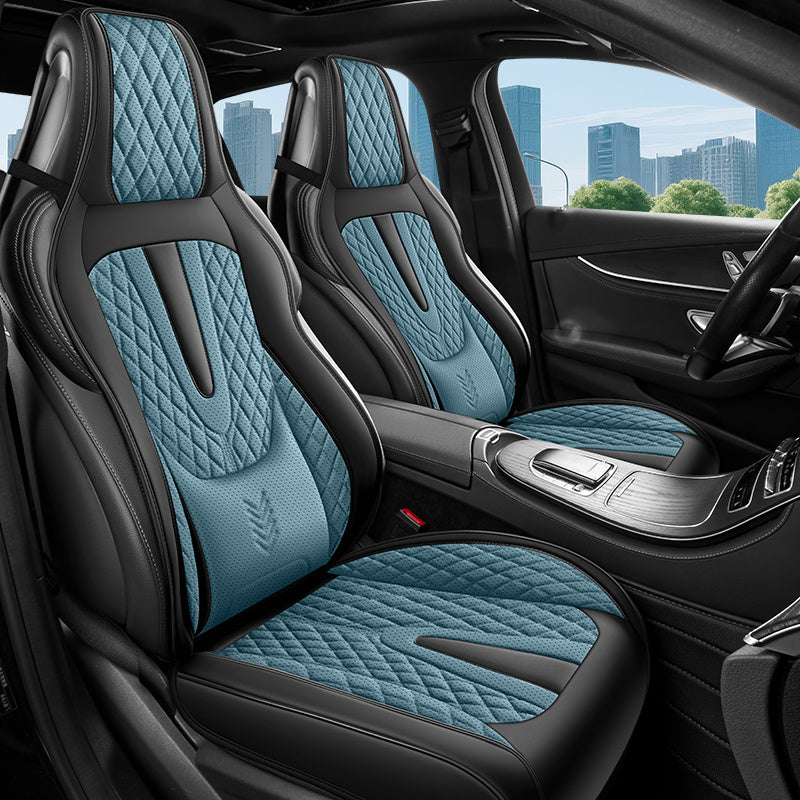 Car Seat Cover Cushion for Sports Seats Universal Fit Black Foam