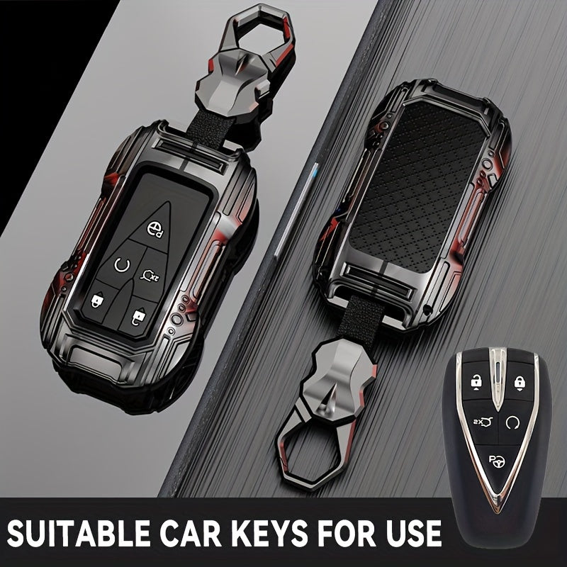 Universal Zinc Alloy Car Key Fob Cover Durable Key Case Accessory