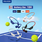 Auriculares inalámbricos de conducción ósea con apertura para deportes impermeables 10H 32GB