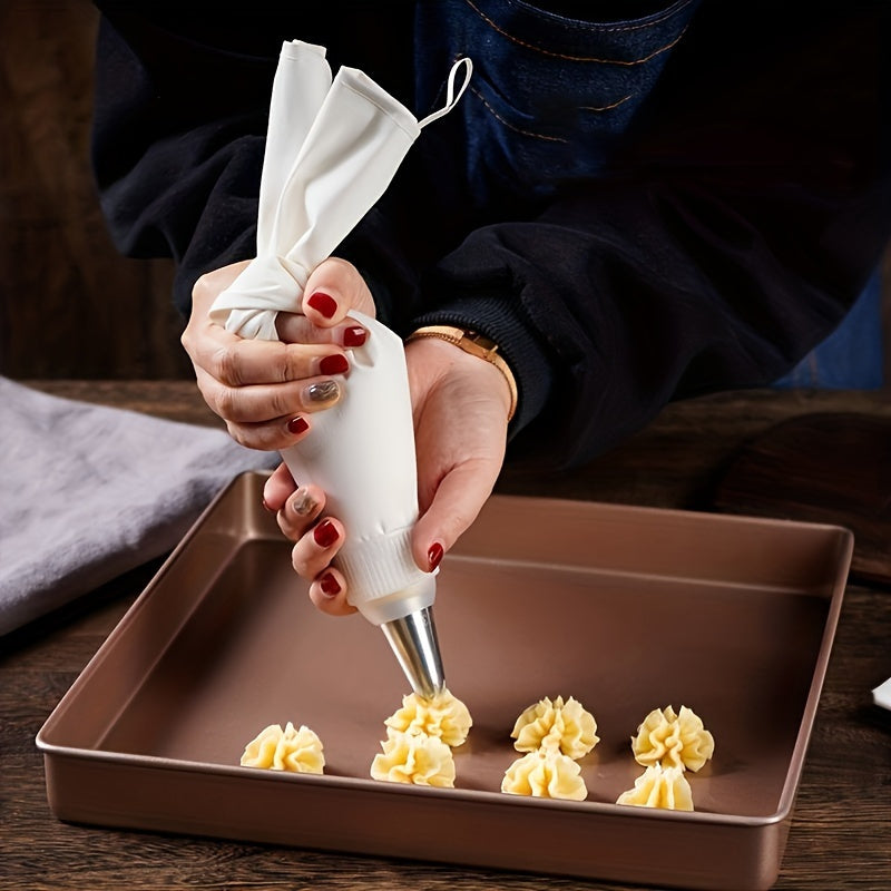 Thick Piping Bags for Baking Waterproof Oil Proof Reusable Cake Decorating Supplies