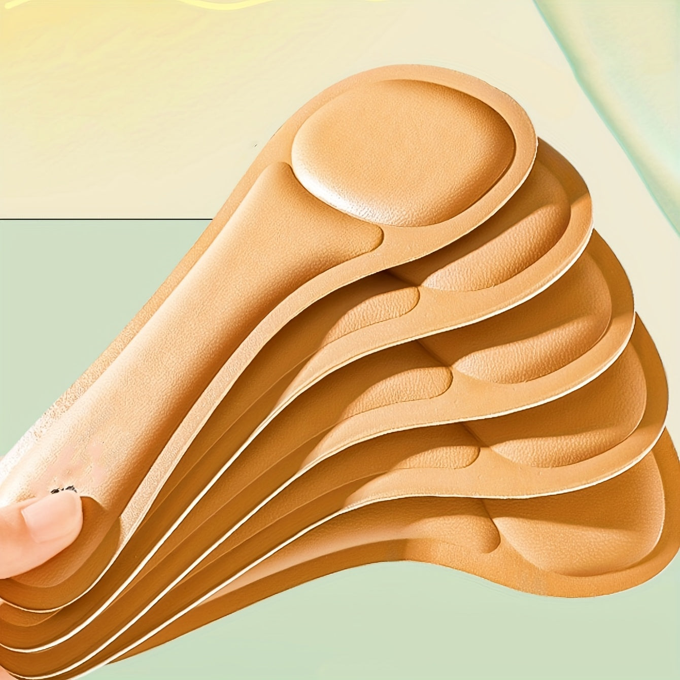 Women's Soft Anti-Slip Insole Pads for High Heel Sandals, Self-Adhesive