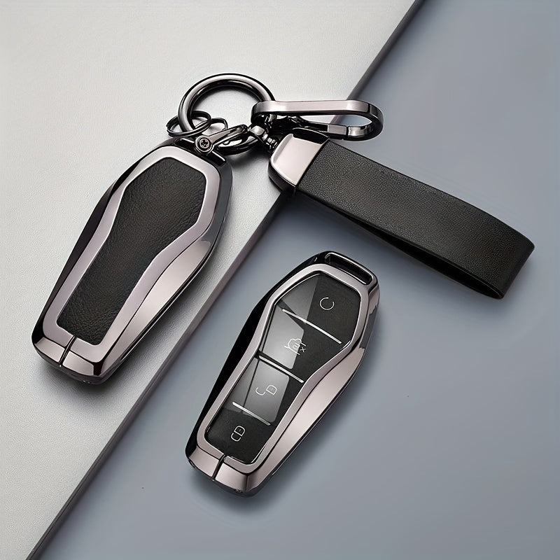 Car Key Fob Cover for EV SUV Durable Silicone Protector Compatible with 2025 Models