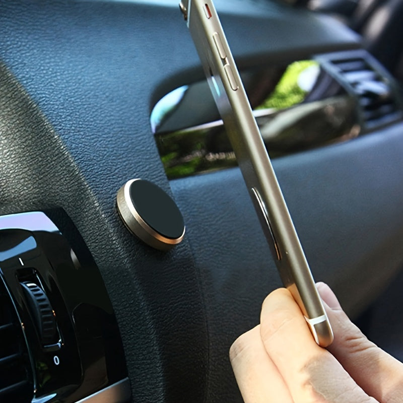 Universal Magnetic Phone Holder for Car and Desk, Adjustable, Durable Material