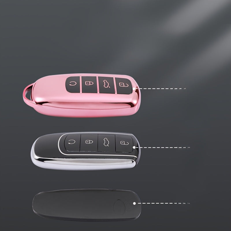 Universal TPU Car Remote Key Fob Cover Protective Case for Tigo Arrizo 5 Plus